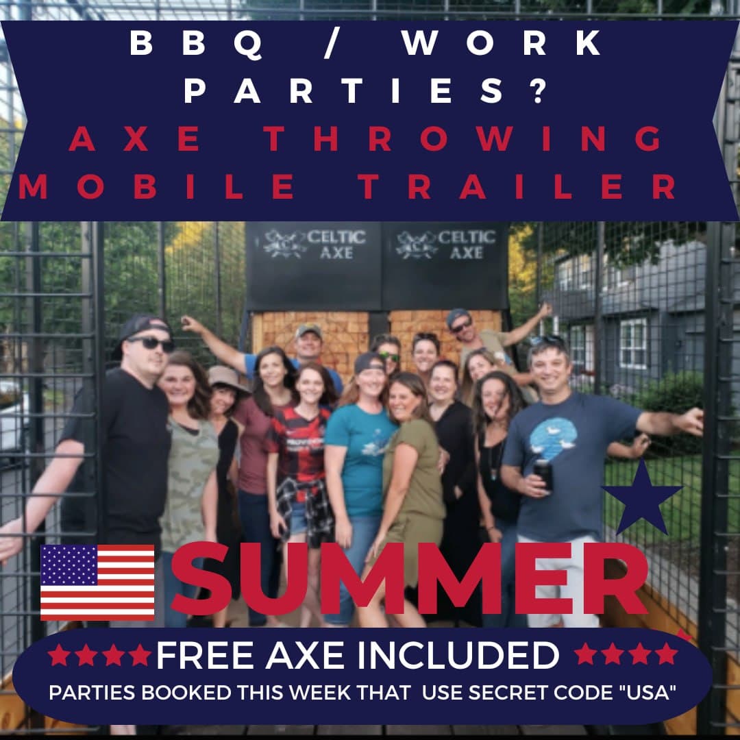 Celtic Axe mobile trailer event photo