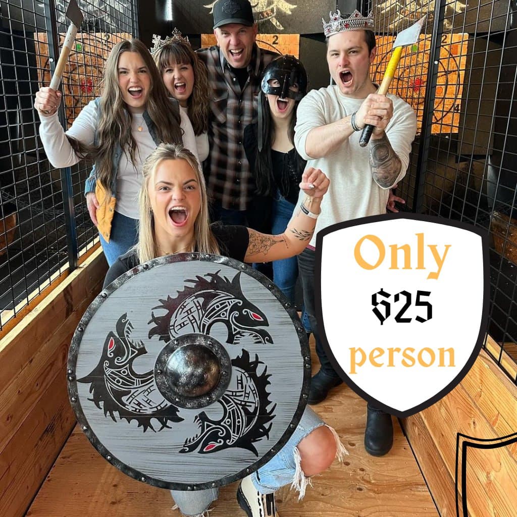 Fun Things to Do With Friends: Book Axe Throwing