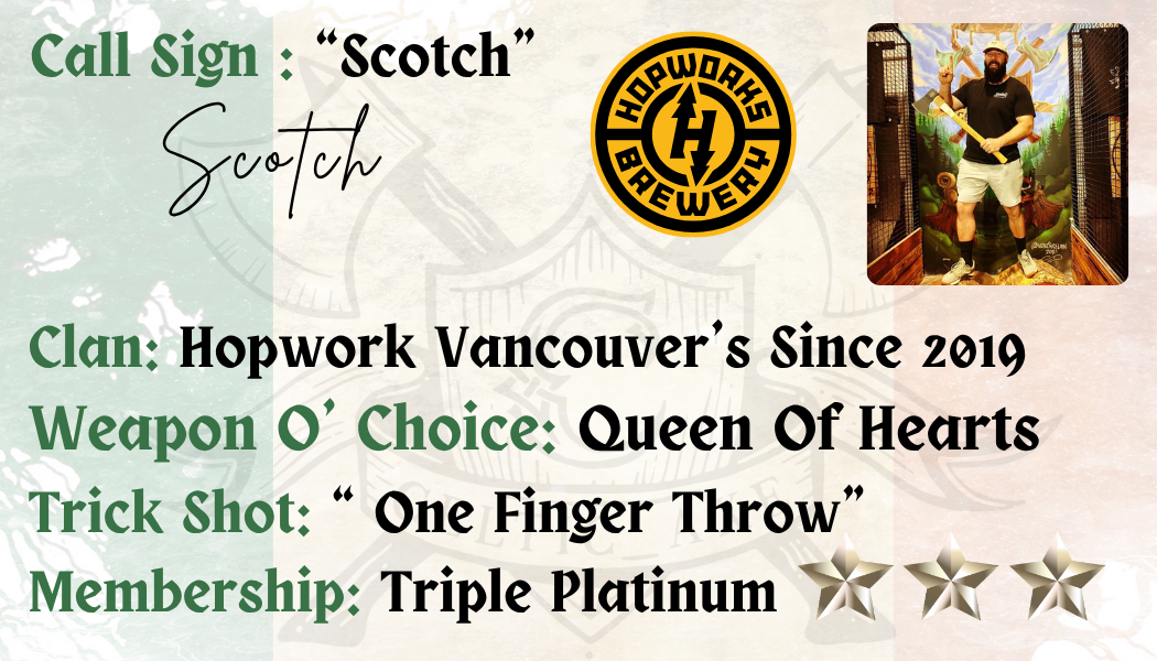 Celtic Axe Gym membership card